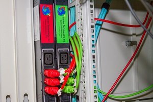 Data center power distribution and cabling