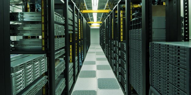 Data center server aisle optimized by Altruent Systems