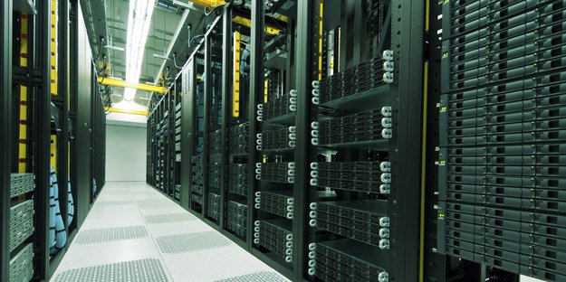 High-density data center hall maintained by Altruent Systems